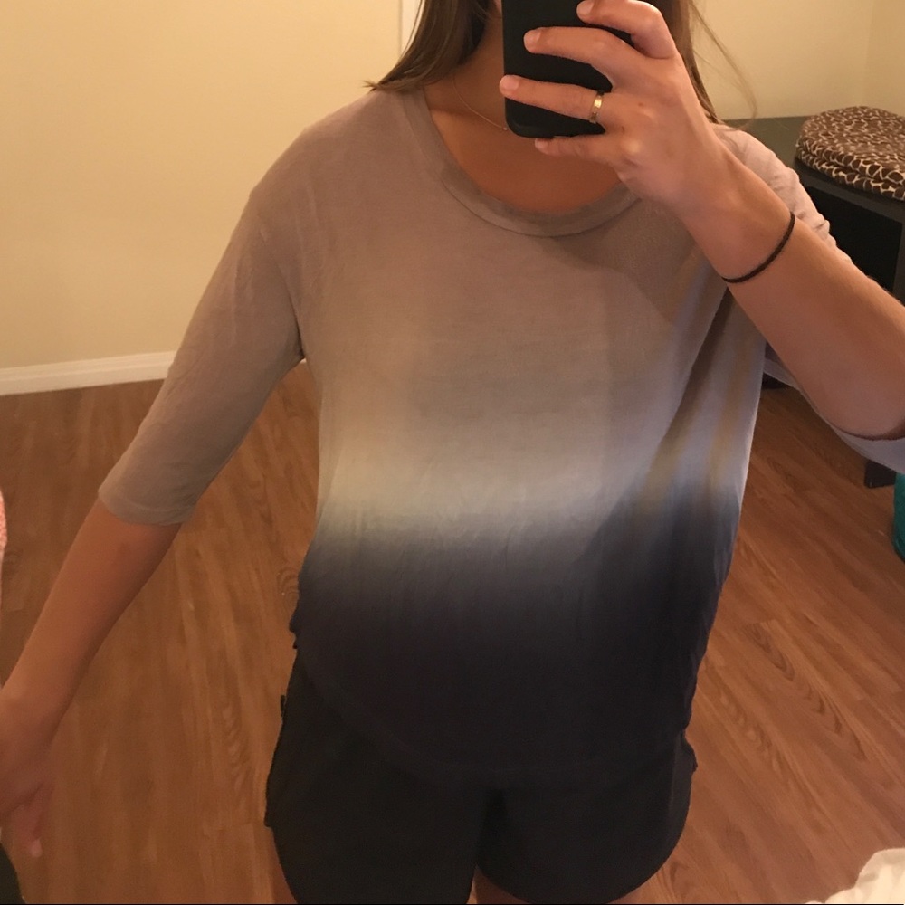“Young, Fabulous, & Broke” 3/4 sleeve Top